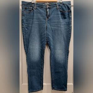 Torrid "Boyfriend Straight" Sz 20R Women's Blue Jeans